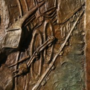 Railroad Relief Panel Detail 3